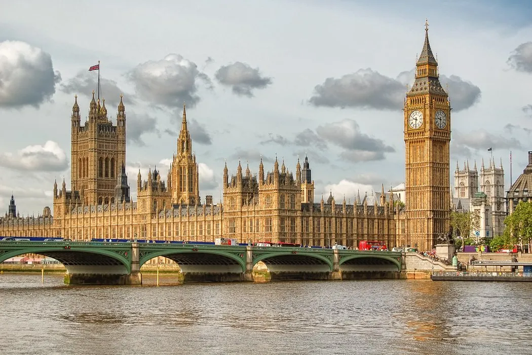 Big Ben im Palace of Westminster, London