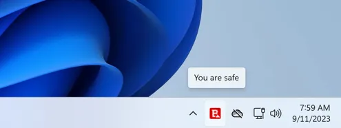 Bitdefender Agent System Tray Icon