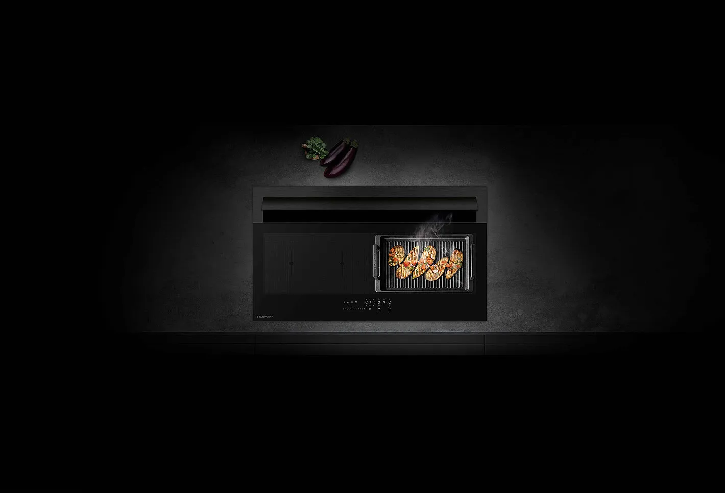 Blaupunkt Muldenlüfter mit Grillplatte