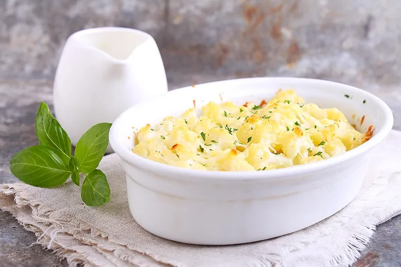 Blumenkohl Kartoffel Gratin