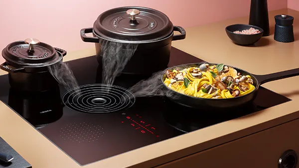 BORA S Pure Kochfeld mit Abzug