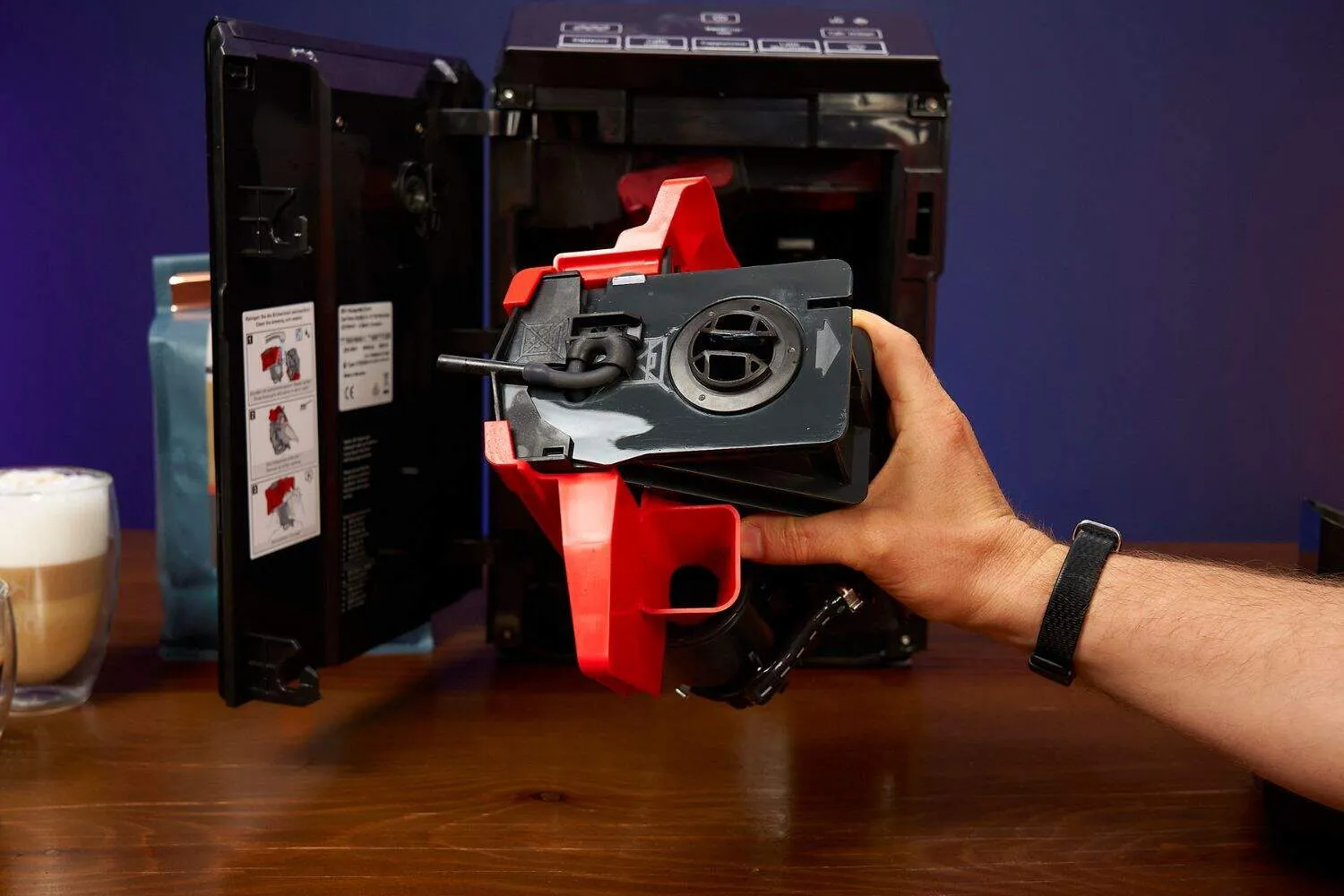 Bosch VeroCup 100 Brühgruppe draußen