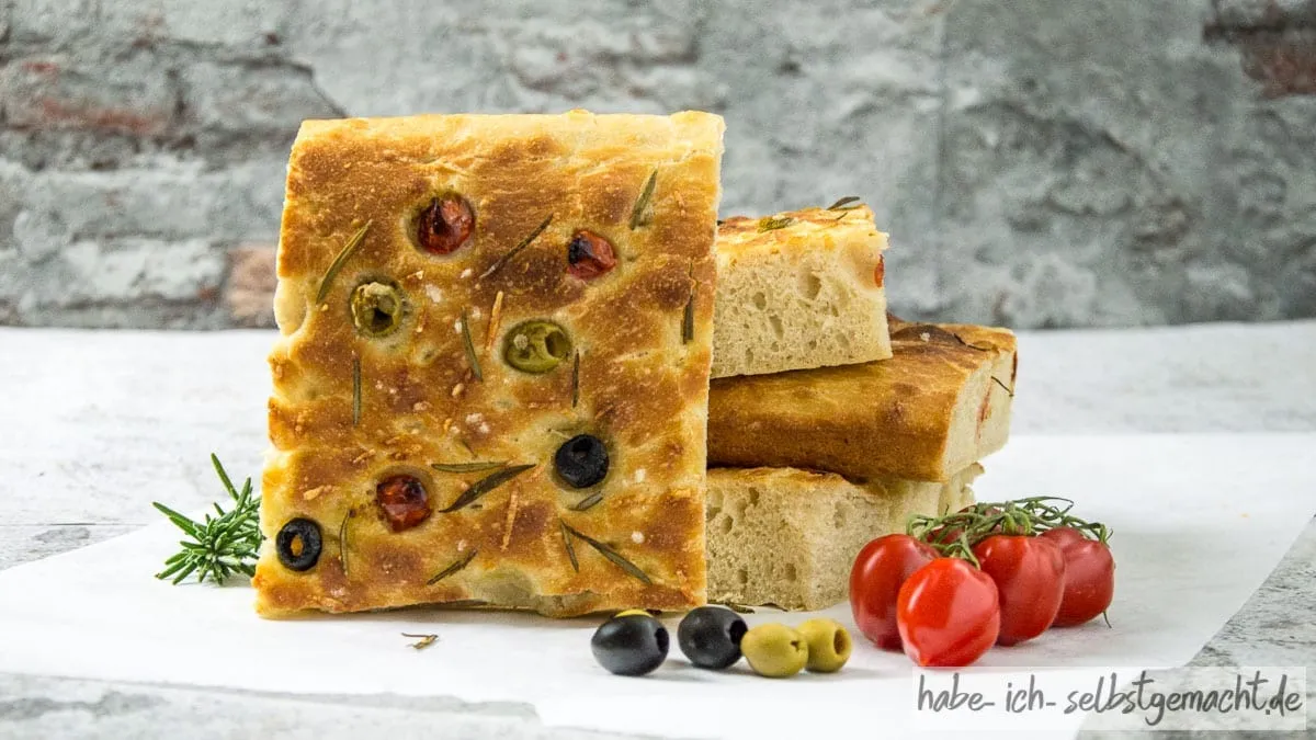 Brot #72 - Italienisches Focaccia | Selbstgemacht - Der Foodblog