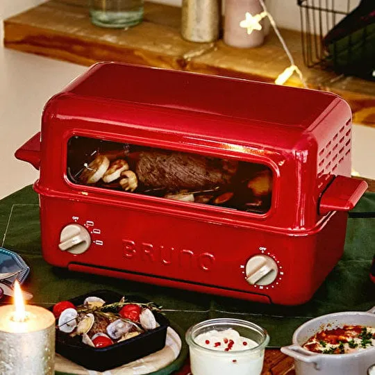 Bruno Toaster Grill in Rot
