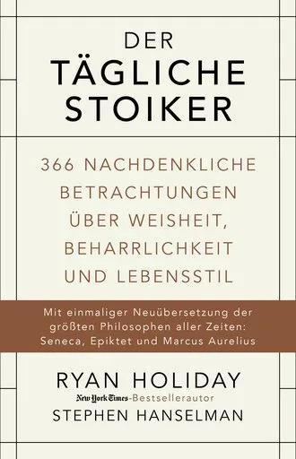 Buchcover Der tägliche Stoiker