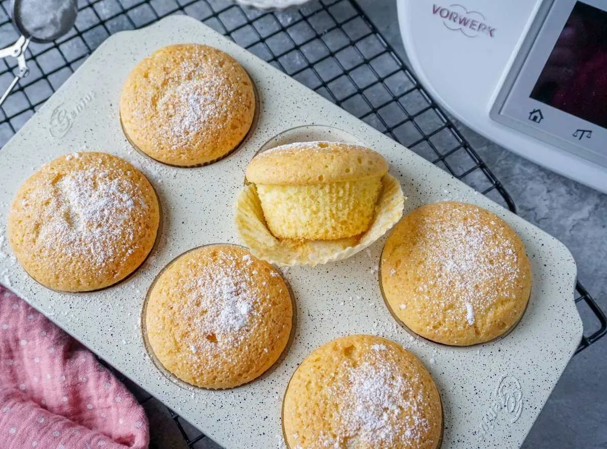 Bunte Muffins, schnell gebacken im Thermomix