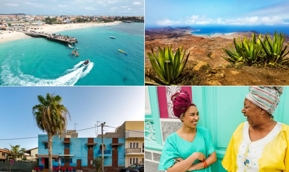 Buntes Treiben in Santa Maria auf den Kapverden, ein exotisches und günstiges Reiseziel im Oktober