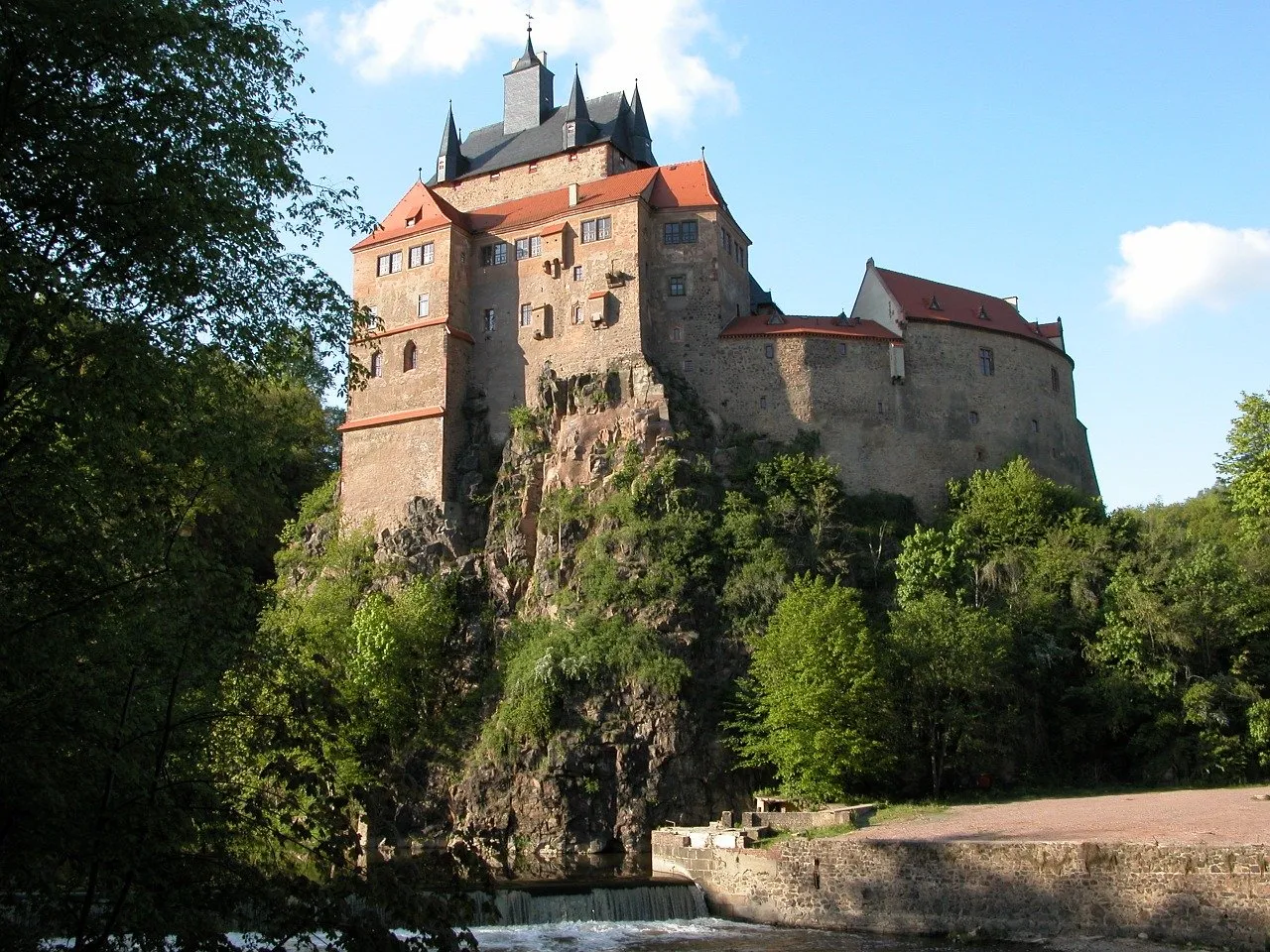 Burg Kriebstein im Zschopautal, Sachsen