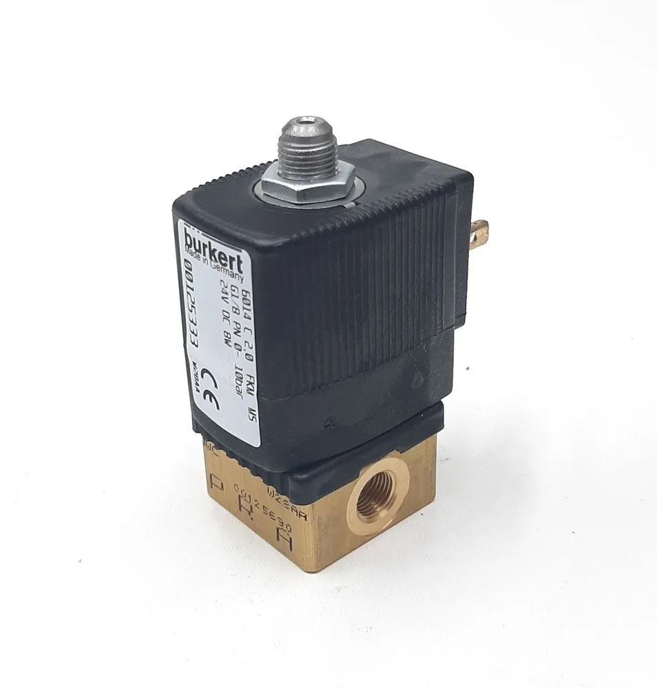 Bürkert 6014 komplett 3/2-Wege Magnetventil inkl. Spulenkörper