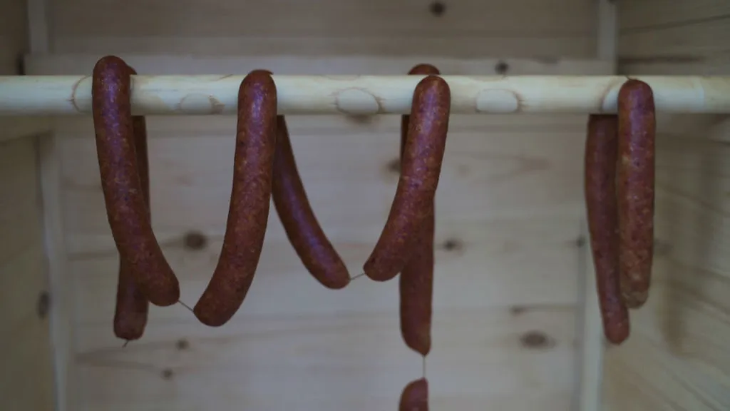 Cabanossi-kalträuchern