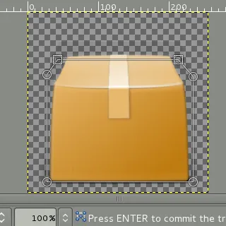 Cage Transform Tool Screenshot