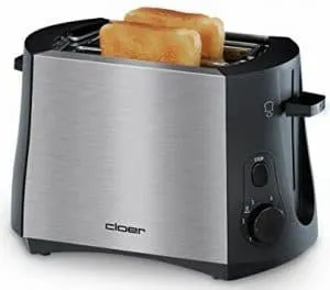 Cloer 3419 Toaster, kompakter Preis-Leistungs-Sieger