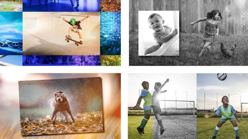 Collage aus verschiedenen Bildern