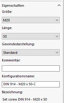 Configuration Publisher in SOLIDWORKS