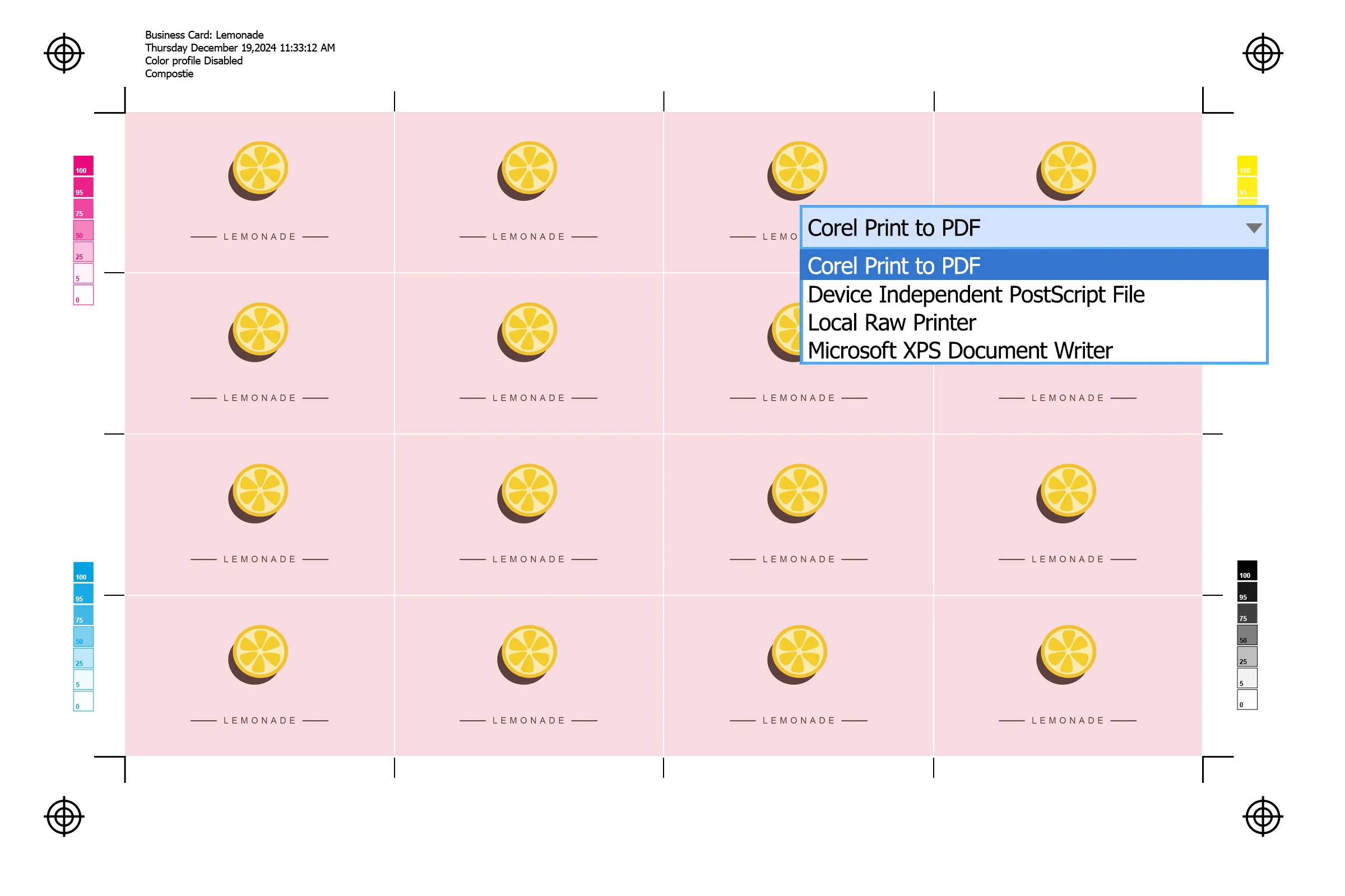 CorelDRAW Web in der CorelDRAW Graphics Suite 2025