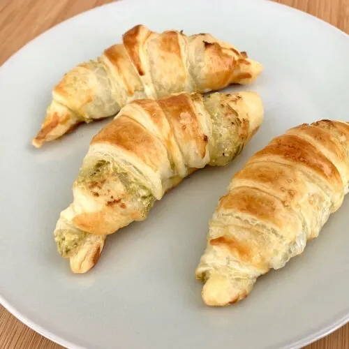 Croissants mit Camembert-Creme aus der OptiGrill Backschale