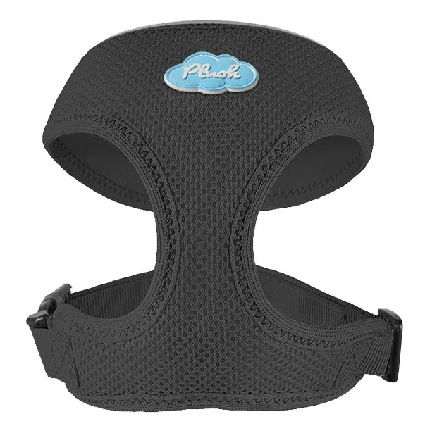 Curli Basic Air-Mesh Brustgeschirr für kleine Hunde in Schwarz