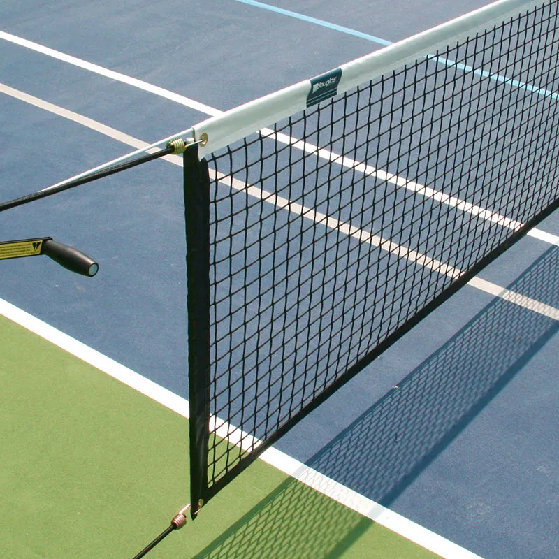 Das hochwertige Unicourt Netz am 3.5 Zoll Pfosten