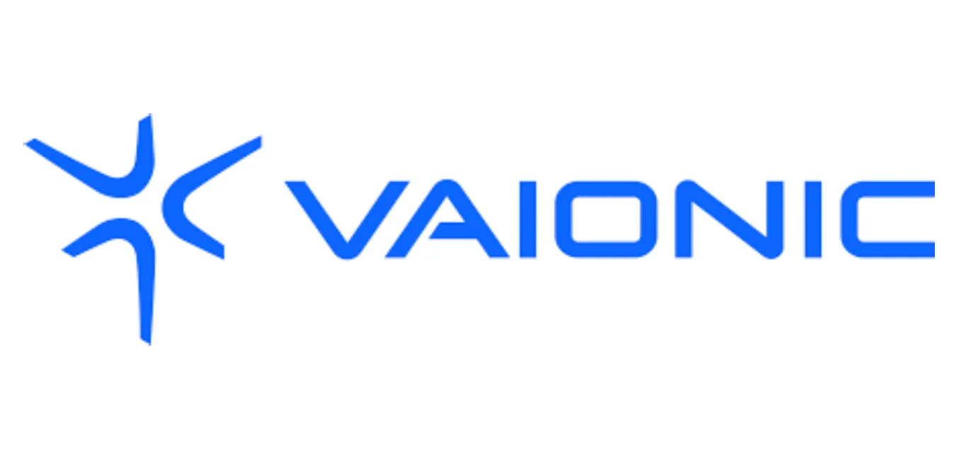 Das Logo der Vaionic Technologies GmbH, einem führenden Unternehmen für elektrische Antriebssysteme in Deutschland
