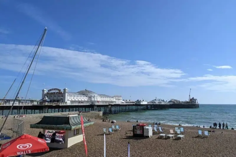 Das Palace Pier in Brighton