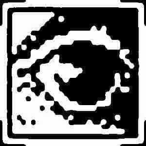 Das ursprüngliche Adobe Photoshop 1.0 Logo von 1990, Anfänge der Bildbearbeitung