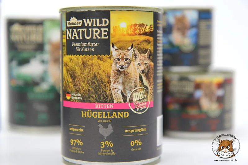 Dehner Wild Nature Hügelland Kittenfutter Huhn