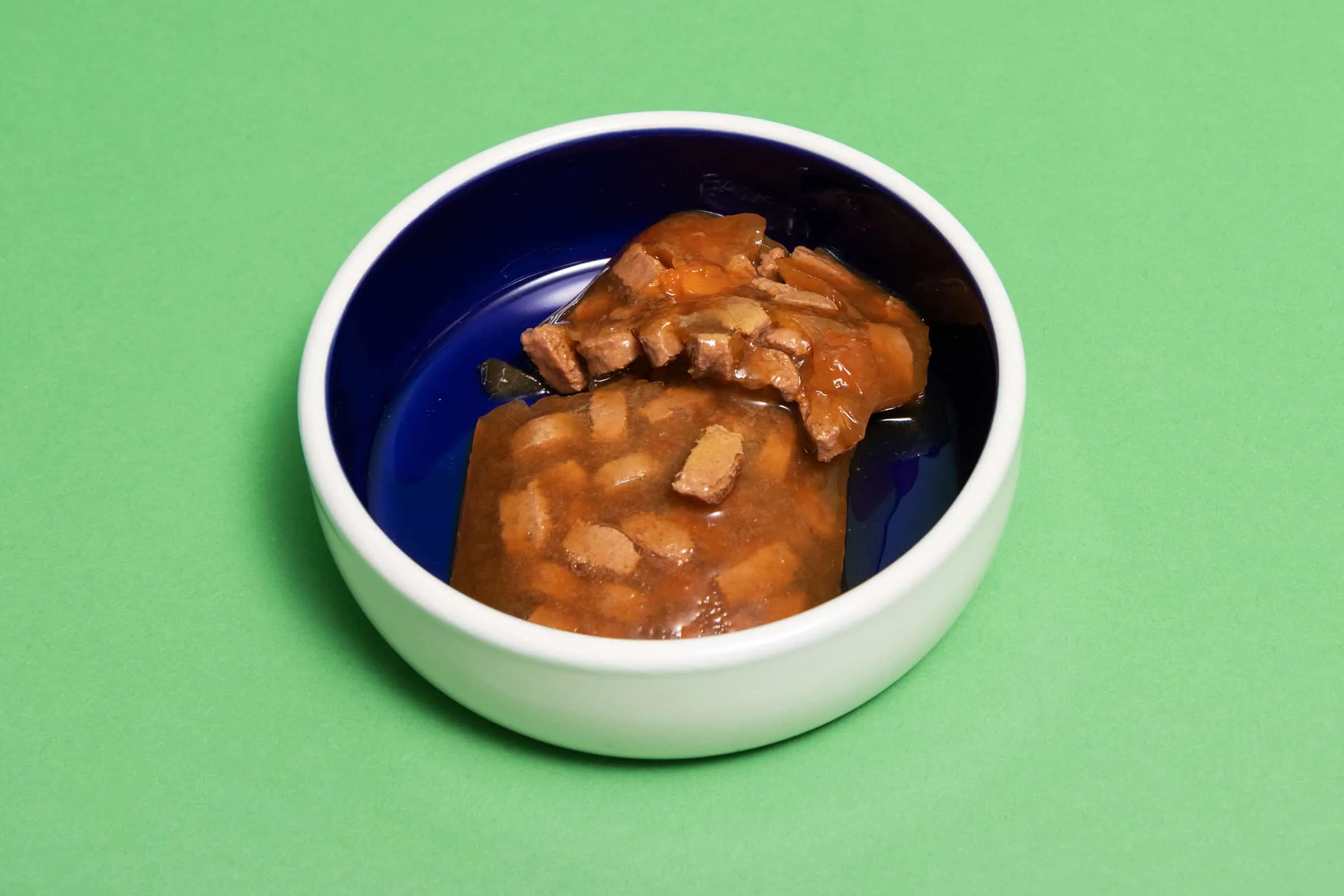 Dein Bestes Reich an Huhn in Gelee Futter im Schälchen