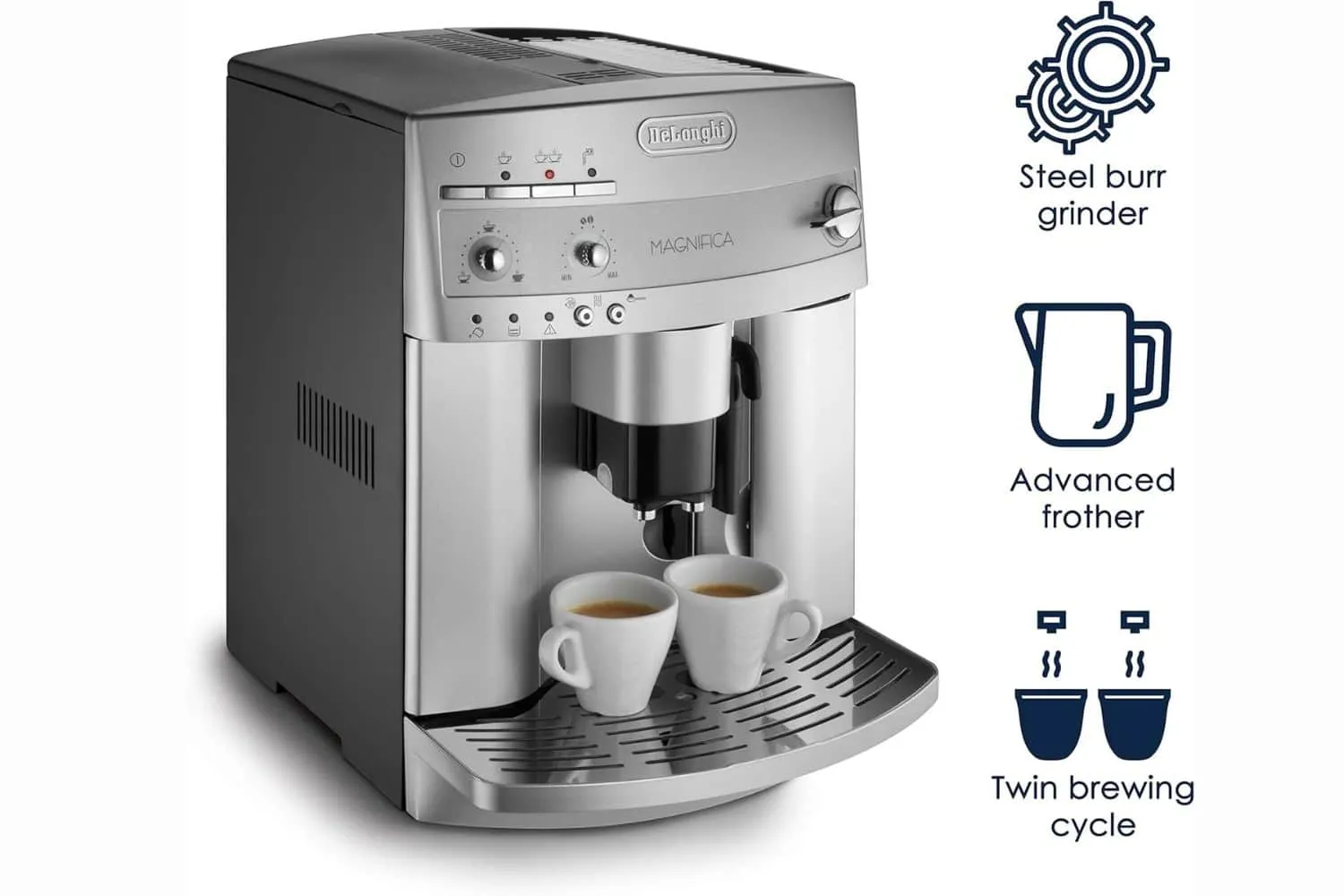DeLonghi ESAM 3300 Bedienelemente und Tasten
