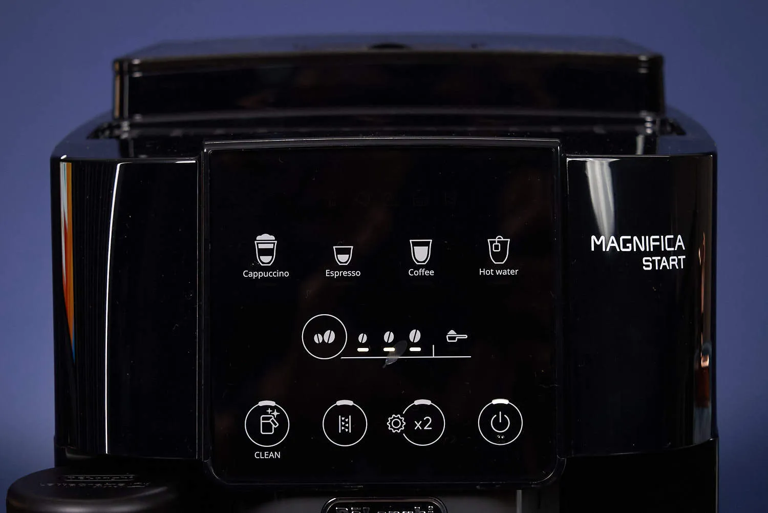 DeLonghi Magnifica Start Bedienfeld: Intuitive Steuerung des Kaffeevollautomaten