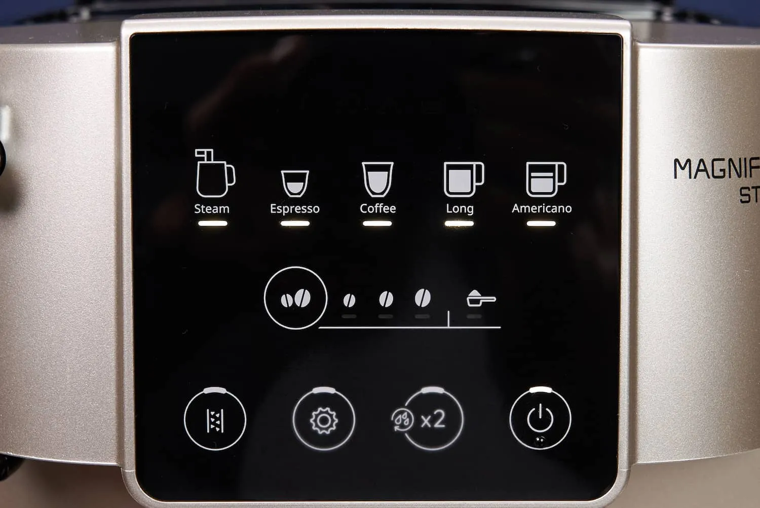DeLonghi Magnifica Start Display