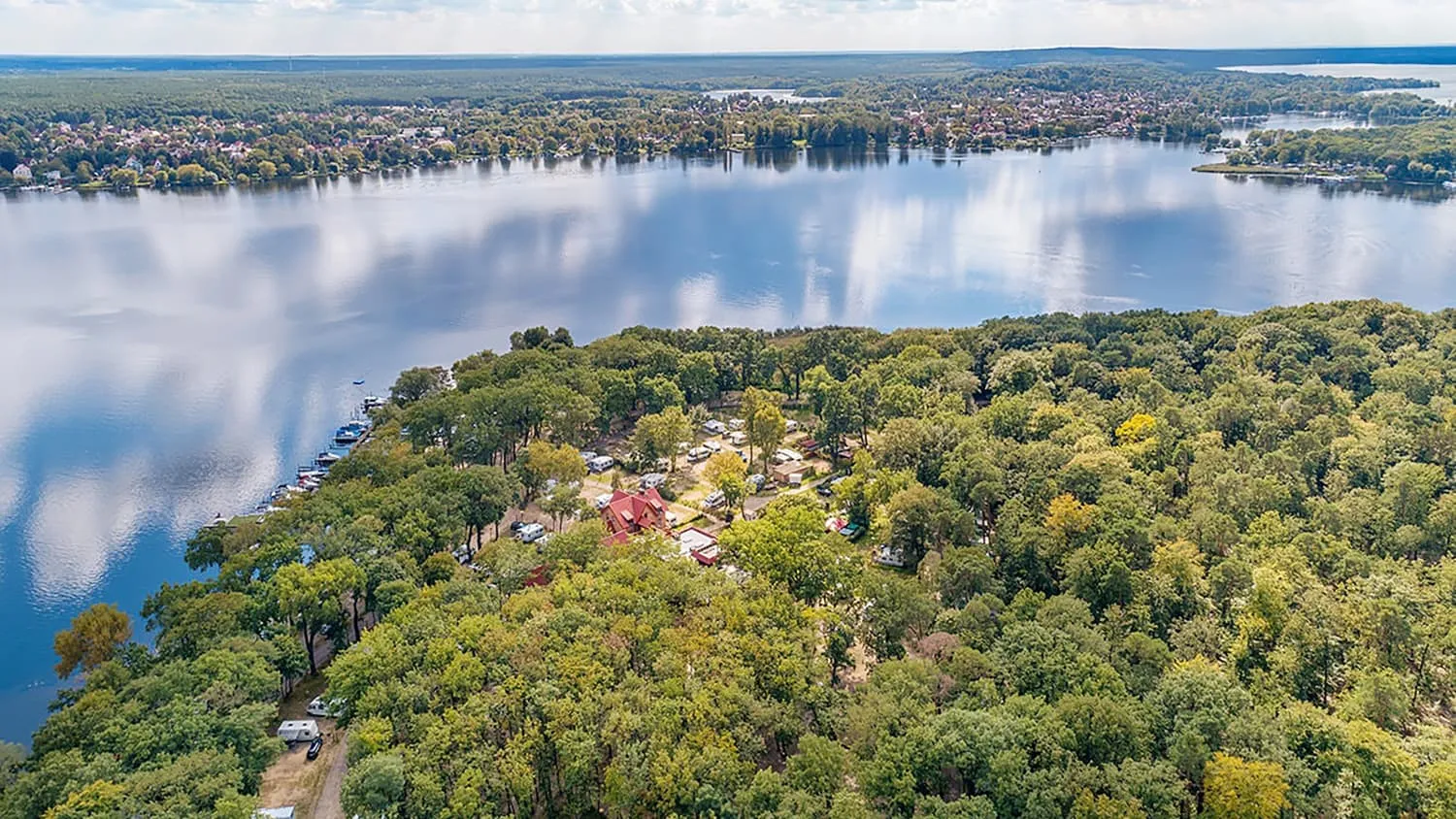 Der Campingpark Sanssouci in Brandenburg