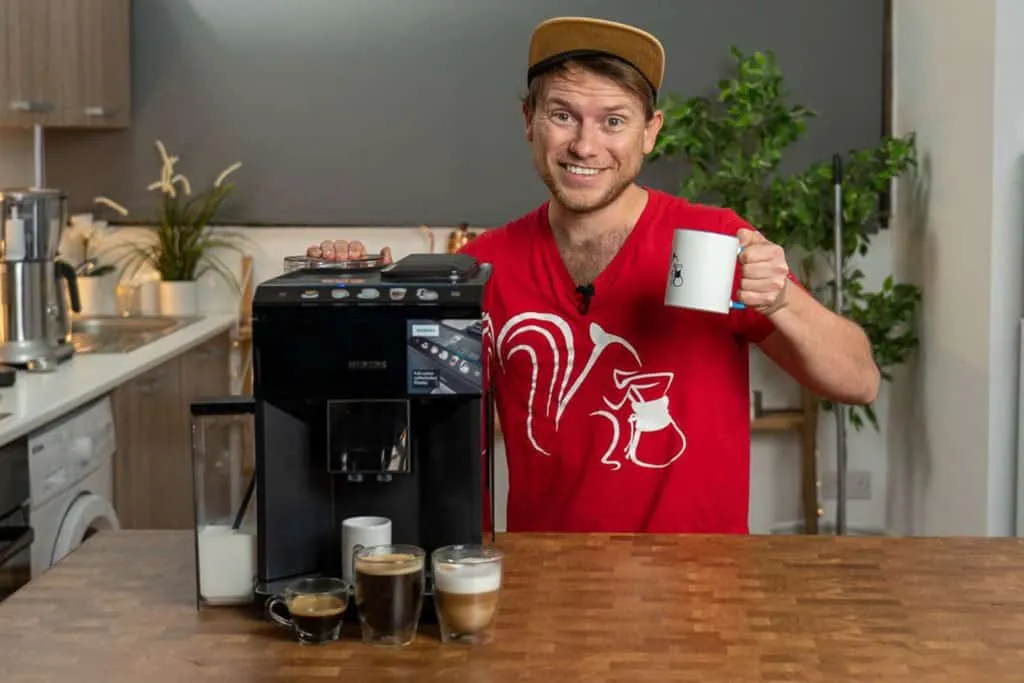 Der elegante Siemens EQ.500 integral Kaffeevollautomat in der Übersicht