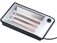 Der Rosenstein & Söhne Flachtoaster von vorne mit geöffneter Krümelschublade