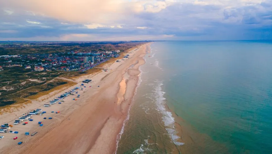 Der Strand von Egmond aan Zee