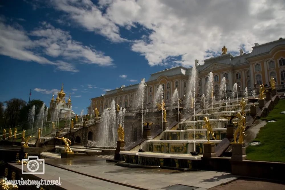 Der Winterpalast in St. Petersburg