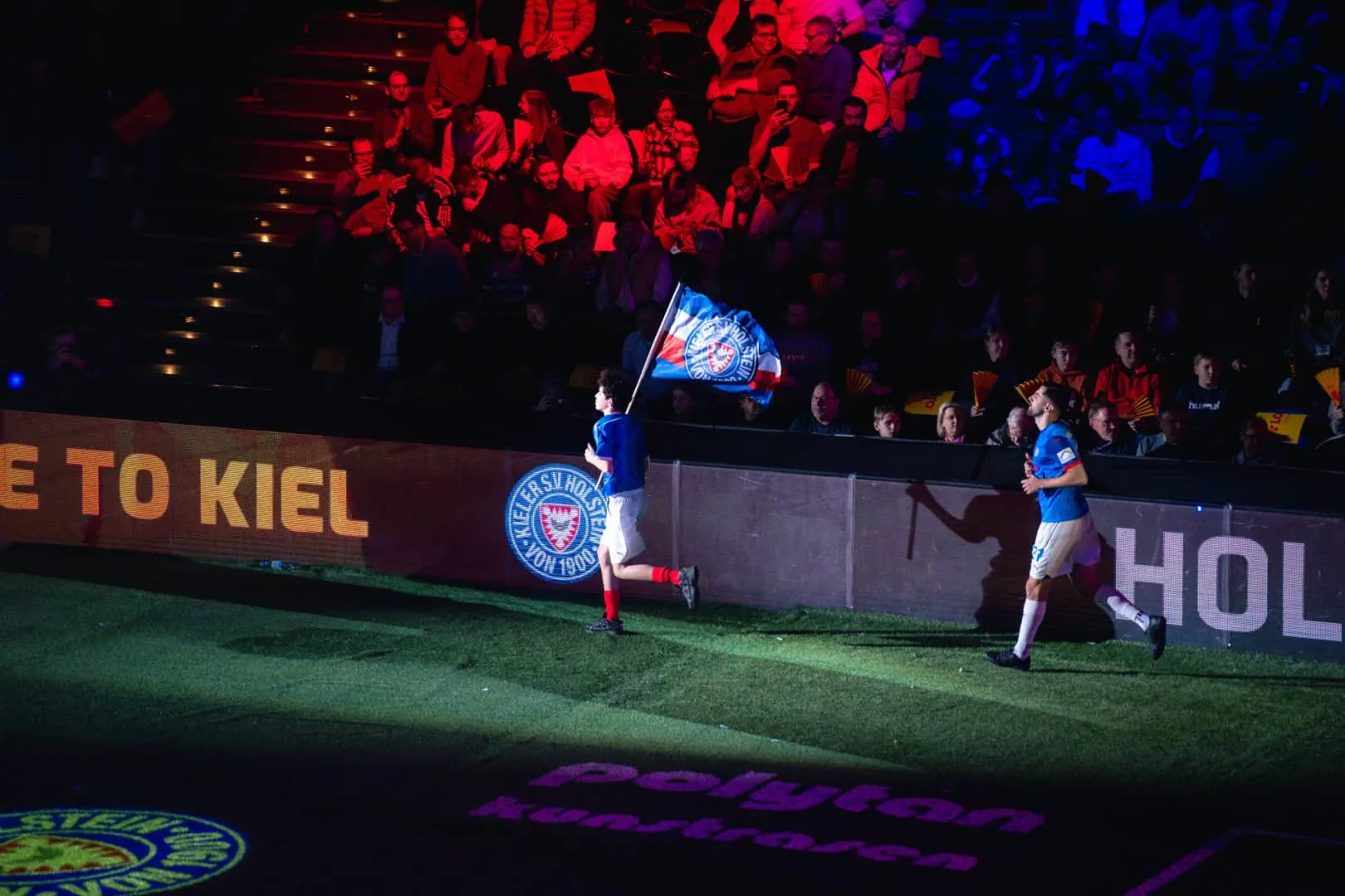 Die beeindruckende Lichtshow zur Eröffnung des 25. LOTTO MASTERS in Kiel