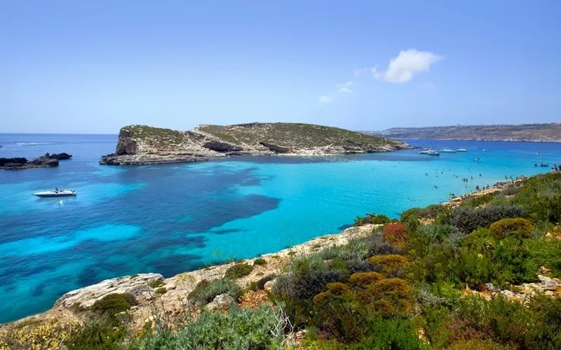 Die Blaue Lagune auf Comino, Malta