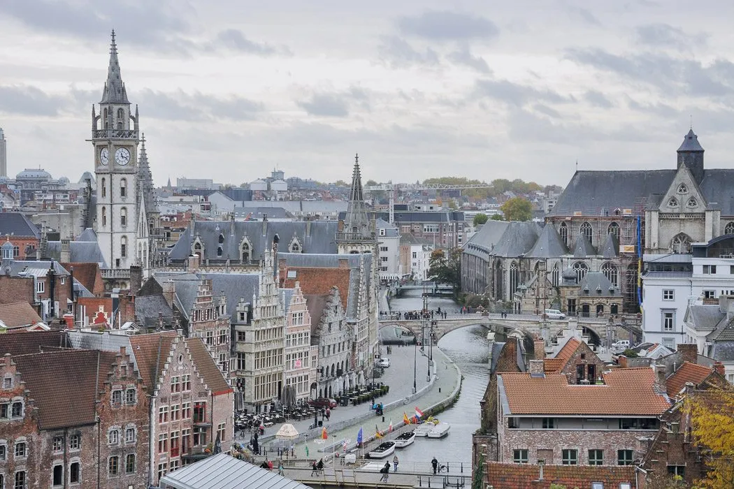 Die Genter Innenstadt, vollständig autofrei und ideal für einen entspannten Städtereise-Trip