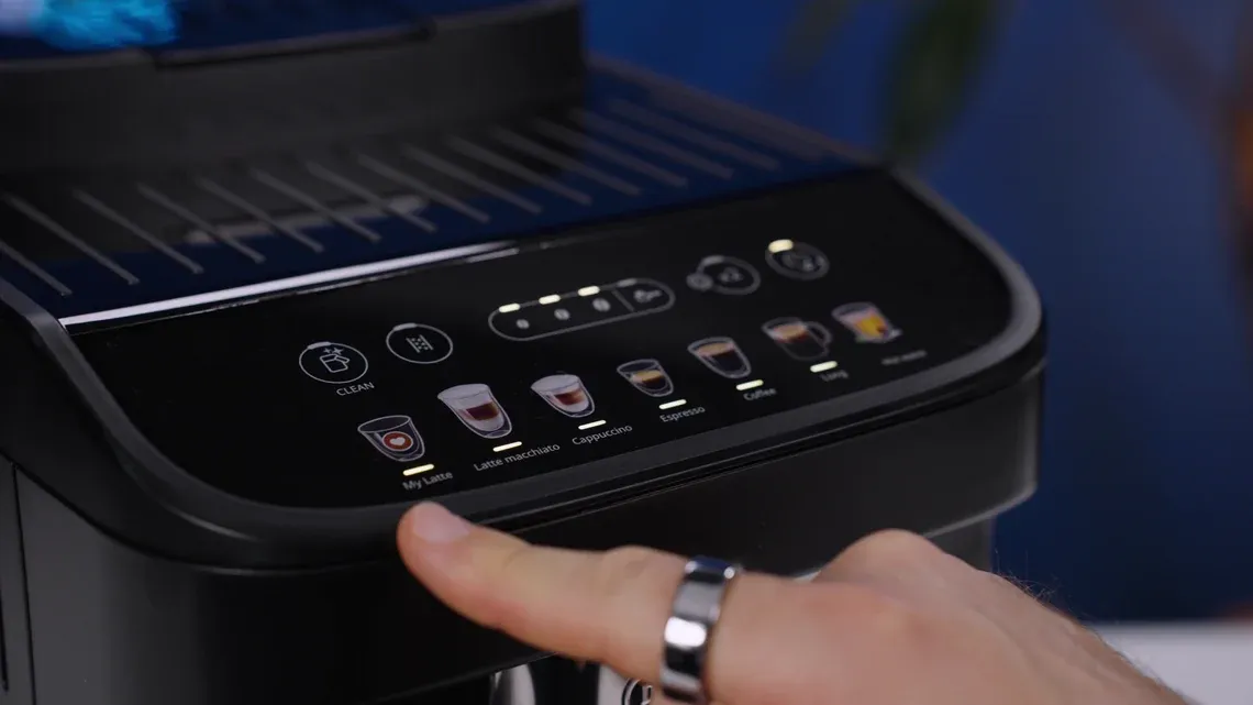 Die Getränkeauswahl der DeLonghi Magnifica Evo ECAM 292.81 B