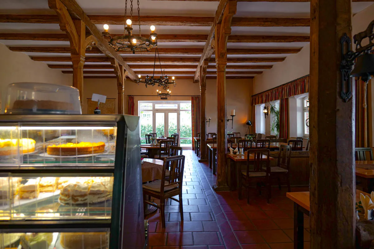Die Kutscherscheune am See auf Gut Groß Zecher, ein empfehlenswertes Restaurant