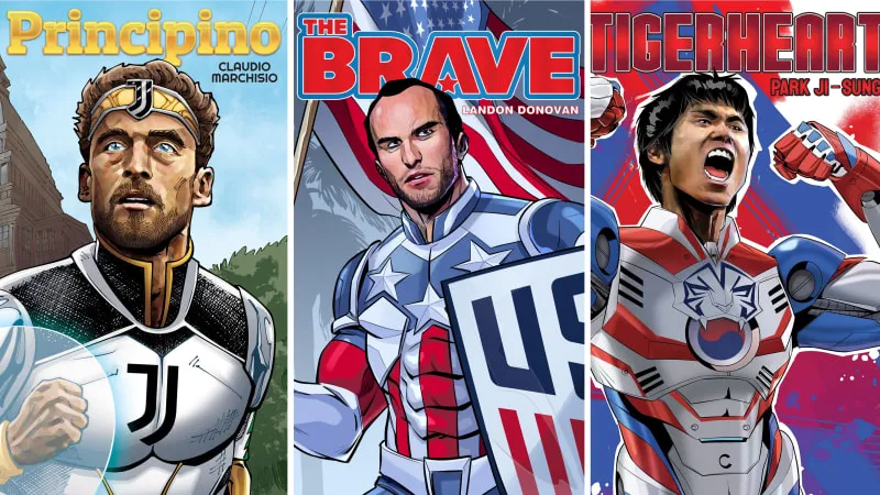 Die neuen FUT WM-Heroes in FIFA 23 Ultimate Team mit ihrem markanten Comic-Design und verbesserten Ratings. Diese speziellen WM-Karten sind ein Highlight im FIFA 23 WM Modus.