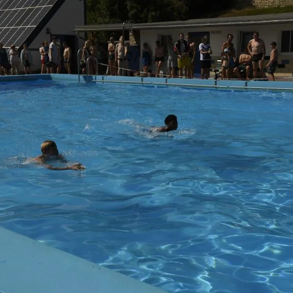 Die Schwimmer haben sich die Anerkennung der Zuschauer verdient