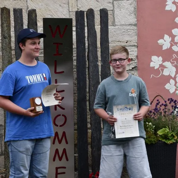 Die Siegerehrung der Mannschaftswertung