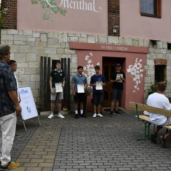 Die Siegerehrung ist ein Zeichen der Anerkennung für die Leistungen der Sportler