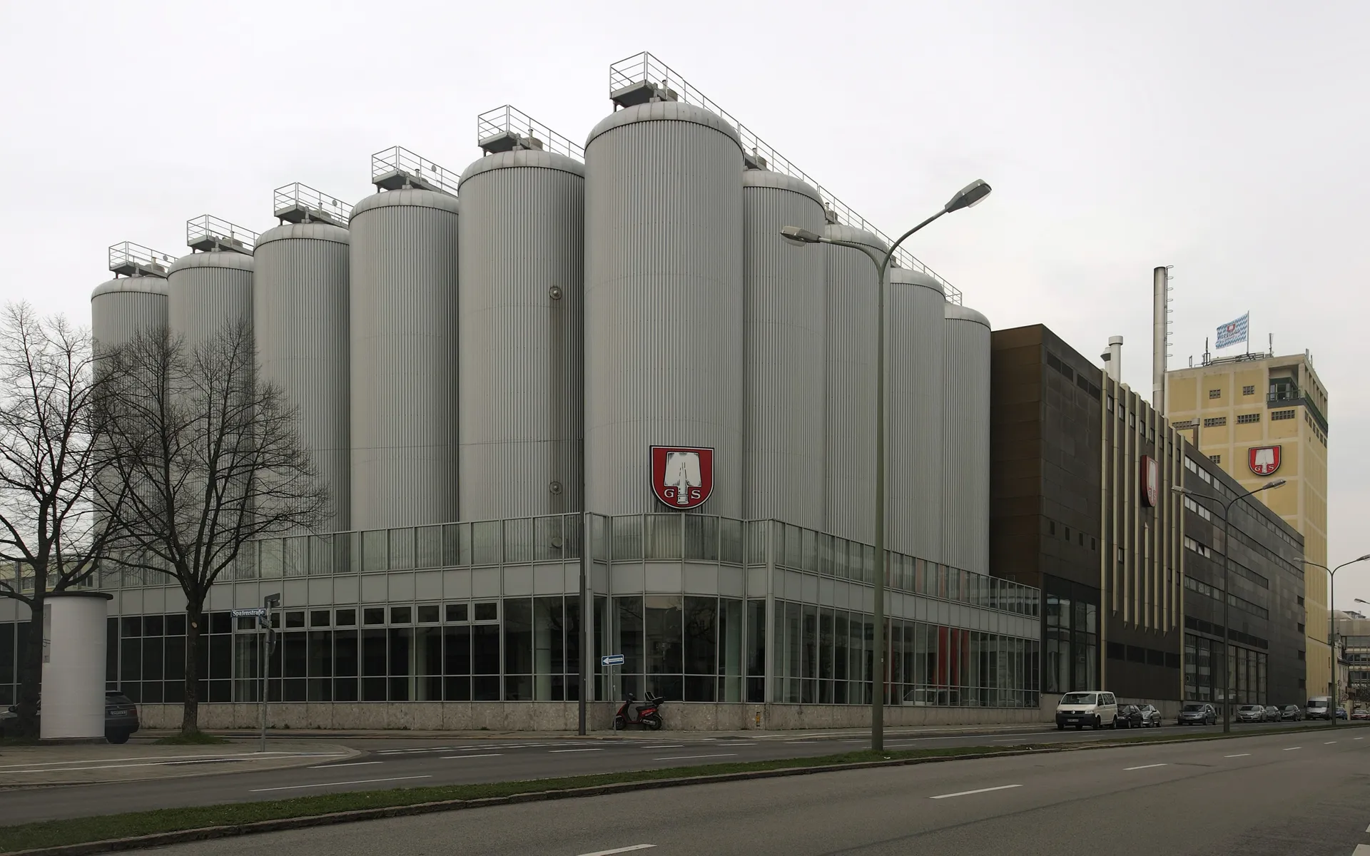 Die Spaten-Franziskaner-Brauerei in München, eine Menge Bier