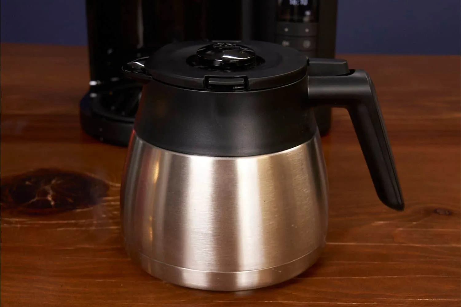 Die Thermoskanne der Melitta AromaFresh Therm Pro X Kaffeemaschine