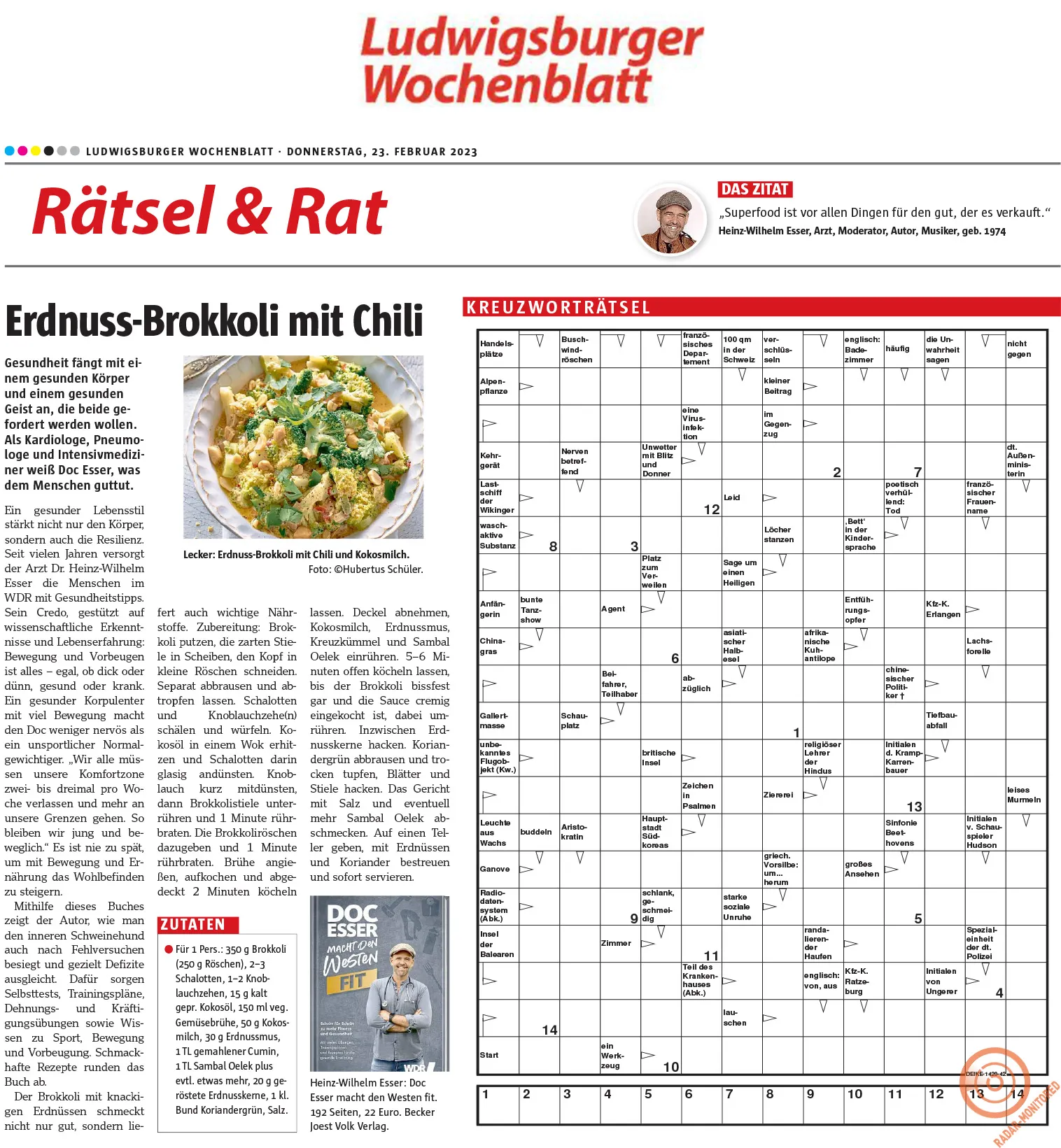 Doc Esser macht den Westen fit - Selbsttests