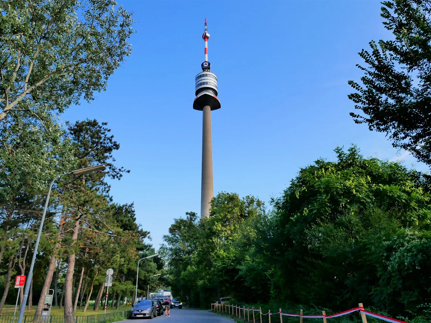 Donauturm in Wien, Österreich