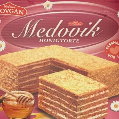 DOVGAN Medovic Honigtorte