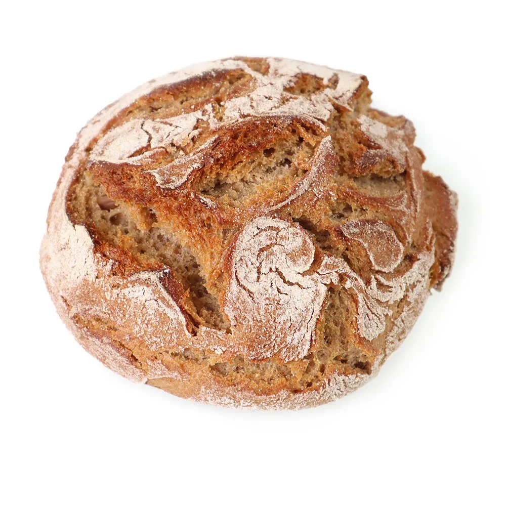 Drei Vinschgauer Handbrote auf Holzbrett